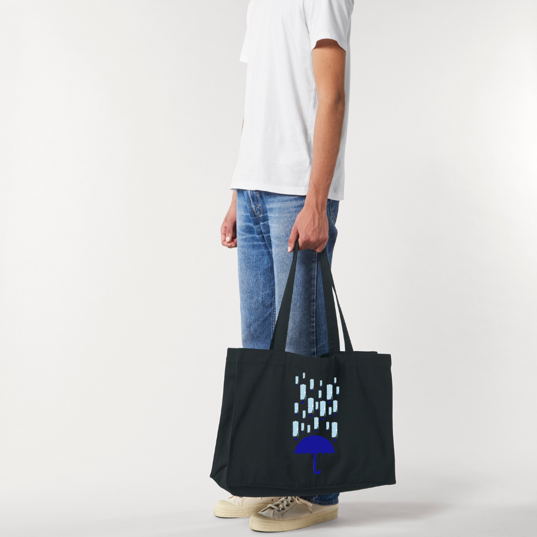 Shopping Bag Eco Diseños Black Rain