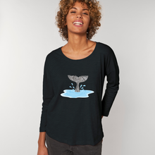 Cargar imagen en el visor de la galería, Camiseta Ecodiseños La melancolía de las ballenas
